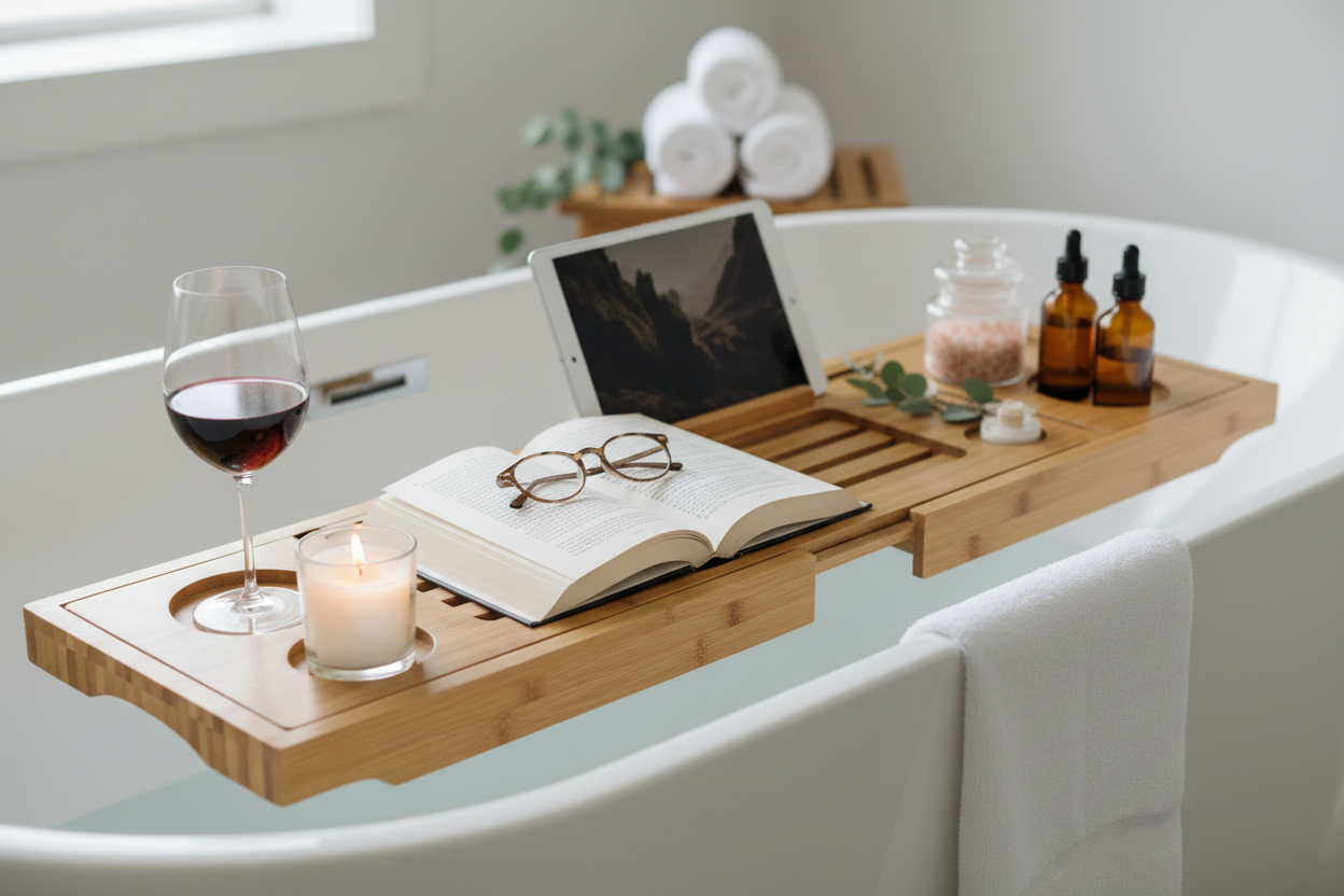 Bath Tray & Organizer