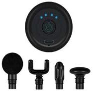 The Therapeutic Mini Massage Pistol with Portable Carrying Case, 4 Massage Speeds, 6 Colors | Fast USB Type C Charging | Massage Tool for Pain Relief | Stylish and Powerful Massage Gun