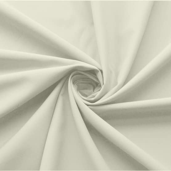 Ruffled Bed Skirt with Split Corners-Dust Ruffle - 14" Drop 100% Microfiber Soft,Sheen & Luxurious Look - Bed Skirts (Ivory -Full)