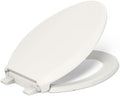 KOHLER CACHET® Nightlight Soft Close Toilet Seat Elongated, ReadyLatch®, Grip-Tight Hardware, Biscuit