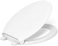 KOHLER 4734-RL-0 Rutledge ReadyLatch Soft Close Elongated Toilet Seat, Quiet-Close Lid Grip-Tight Bumpers, Installation Hardware, Home Essentials, White