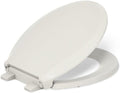 KOHLER 4639-RL-47 Cachet ReadyLatch Round Toilet Seat Soft Close, Almond