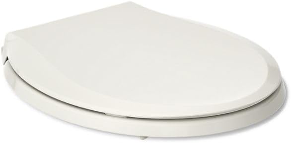 KOHLER 4639-RL-47 Cachet ReadyLatch Round Toilet Seat Soft Close, Almond