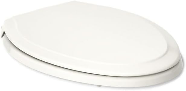 KOHLER 4734-RL-96 Rutledge ReadyLatch Soft Close Elongated Toilet Seat, Quiet-Close Lid, Grip-Tight Bumpers, Installation Hardware, Home Essentials, Biscuit