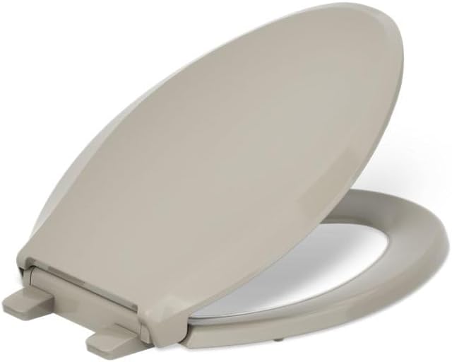 KOHLER CACHET® Nightlight Soft Close Toilet Seat Elongated, ReadyLatch®, Grip-Tight Hardware, SANDBAR
