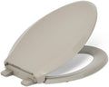 KOHLER CACHET® Nightlight Soft Close Toilet Seat Elongated, ReadyLatch®, Grip-Tight Hardware, SANDBAR