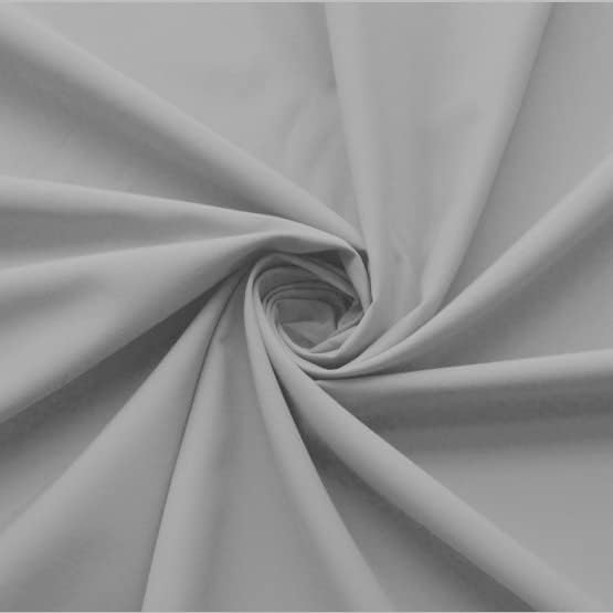 Ruffled Bed Skirt with Split Corners-Dust Ruffle - 14" Drop 100% Microfiber Soft,Sheen & Luxurious Look - Bed Skirts (Light Grey -Queen)