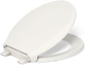 KOHLER 4639-RL-96 Cachet ReadyLatch Round Toilet Seat Soft Close, Biscuit