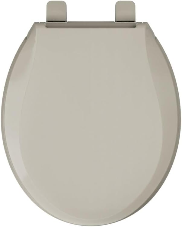KOHLER 4639-RL-G9 Cachet ReadyLatch Round Toilet Seat Soft Close, Sandbar