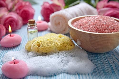 Premium Natural FINA Silk Sponges - 2pc, 4"- 4.5" Luxury Soft on Skin fine pored sea Sponge from The Mediterranean, Perfect for Make up, Facial Cleansing & Bathing