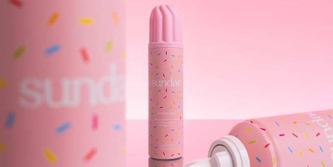 sundae Whipped Shower Foam Birthday Cake Foaming Body Wash 8.9 fl oz, 265ml