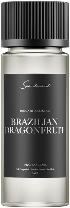 Scentiment Diffuser Oil - Brazillian Dragon Fruit | Home Aromatherapy Fragrance Oil (50ml)