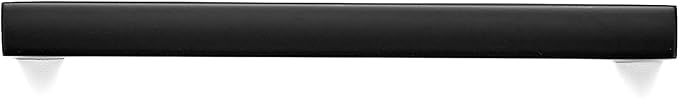 Ravinte Solid 3-3/4 Inch Center to Center Slim Square Bar Drawer Handles - Cabinet Hardware in Matte Black - Kitchen Handles and Pulls for Drawers and Cabinets
