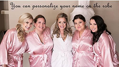 Women's Plus Size Satin Robes Plus Size Silky Kimonos Robes Sleepwear,Short