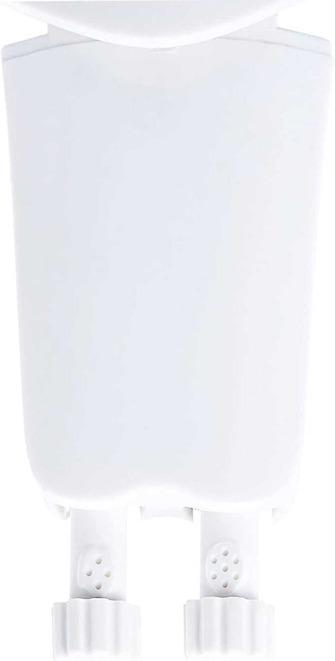Boss Bidet Luxury White Blue - Bidet Attachment for Toilet Seat - Dual Nozzles, Self-Cleaning, Non-Electric Water Sprayer, Save Money On Toilet Paper and Reduce Waste