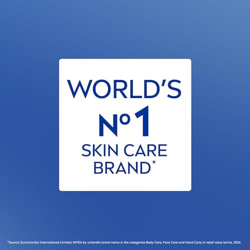 NIVEA Intense Healing Body Lotion for Very Dry, Itchy Skin with Glycerin, Provitamin B5 and Niacinamide, 72-Hour Body Moisturizer, 33.8 Fl Oz Value Size Pump Bottle