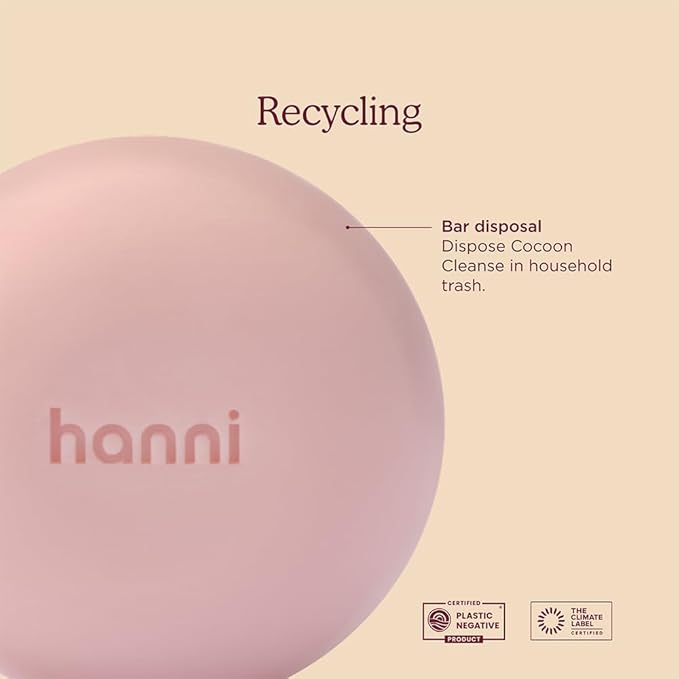 HANNI Cocoon Cleanse Serum with Shea Butter, Soap-Free Body Wash, Hydrating Cleanser with Eucalyptus, 3.7 oz (4 Pack)