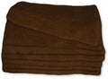 Towel Supercenter 16x27 Salon Hand Towels, 100% Cotton, Brown, 60 Pack
