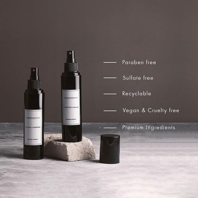 Sea Salt Room Spray – 5.07 oz (150 ml) Scented Air Freshener for Home, Office & Linen – Long-Lasting Linen Spray for Bedding, Pillows & Fabrics – Luxurious Home Fragrance