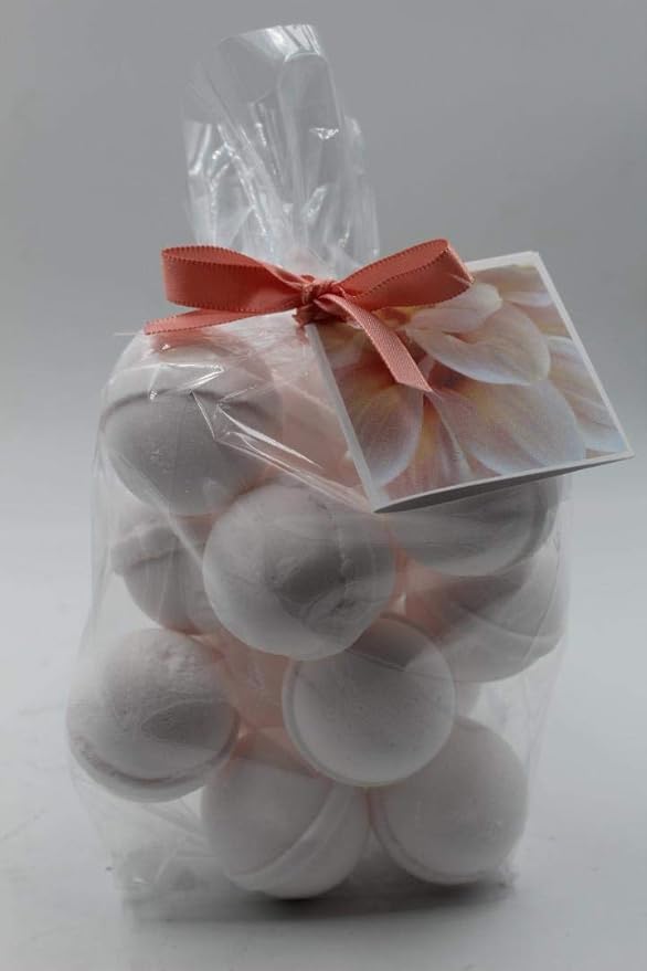 Spa Pure White Tea Ginger: Bath Bomb Fizzies with Shea Butter, Ultra Moisturizing (12 oz) ...Great for Dry Skin (14 Count) Pack of 1