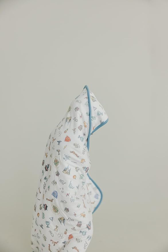 Copper Pearl Hooded Bath Towels Premium Knit/Terry Cloth Baby Towels with Hood, Pockets, and Cool Designs - Great to Gift and Make Bath Time Fun - Baby Bath Towel, Wizarding World™