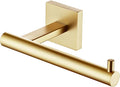 KOKOSIRI Toilet Paper Holder Tissue Paper Dispenser for Bathroom Toilet Roll Holder Brushed Gold Stainless Steel B2005BG