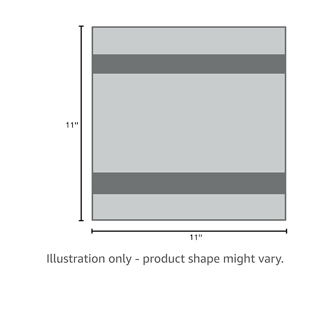 Copper Pearl 6 Ultra Soft Baby Bath Washcloths Premium Large Soft Darling (Pink/White) 11" x 11" Towels