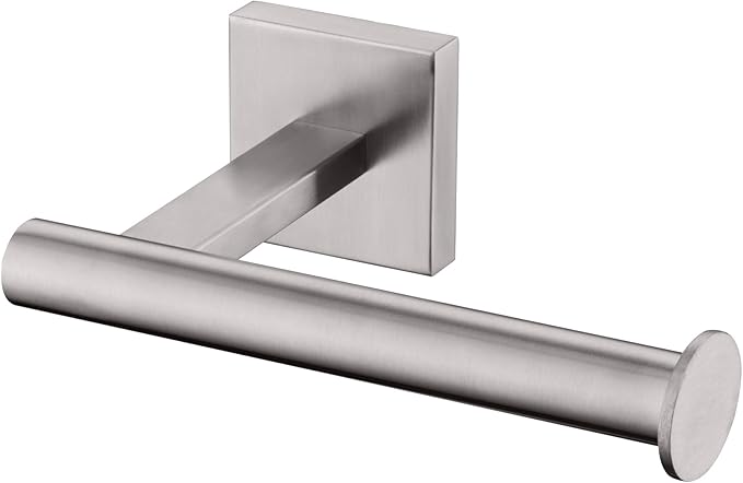 KOKOSIRI Toilet Paper Holder Tissue Paper Dispenser for Bathroom Toilet Roll Holder Wall Mounted, Brushed Nickel Stainless Steel B2008BR