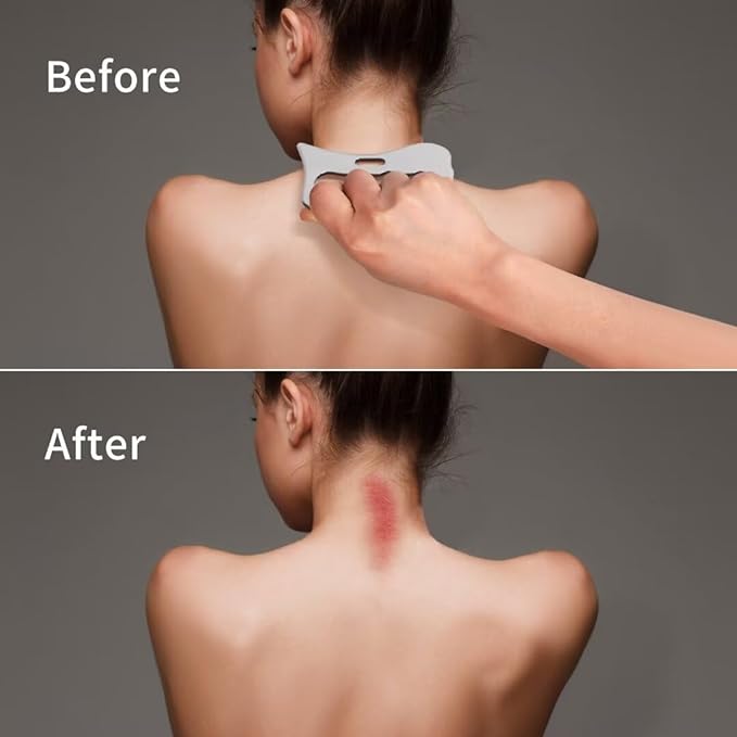 Guasha Massage Tool, Grade Stainless Steel Scraping Tool for Soft Tissue Upgrade Physical Therapy Stuff,Used for Back, Legs, Arms,Neck,Shoulder, Gua sha Tool