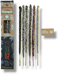 Organic Incense Sticks Variety of FRAGRANCES (6 u) - Handmade Natural Incense Sticks, Each Stick is a Different Scent. Perfect for Every Mood. Aromas for Your Well Being. Spiritual Gift.