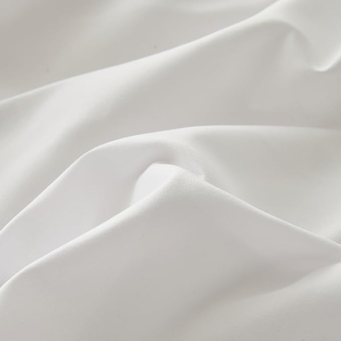 Bed Skirt Twin Size Ruffled Bed Skirt with Split Corners, Bed Skirts 12 Inch Drop, Bed Skirting with Platform, White, 12'' Twin
