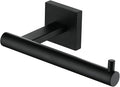 KOKOSIRI Toilet Paper Holder for Bathroom Toilet Roll Holder Hold Mega Rolls Matte Black Stainless Steel B2005BK