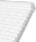 Persilux Light Filtering Cordless Cellular Shades 1.5" Cellular Blinds for Windows, Office, and Sliding Glass Doors, White, 89" W x 72" H