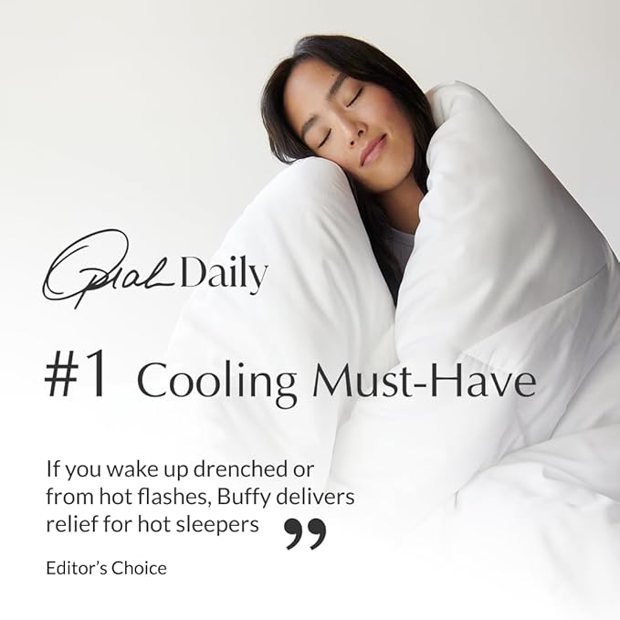 Buffy Cloud Comforter - Twin Comforter - Eucalyptus Fabric - Hypoallergenic Bedding - Twin/Twin XL