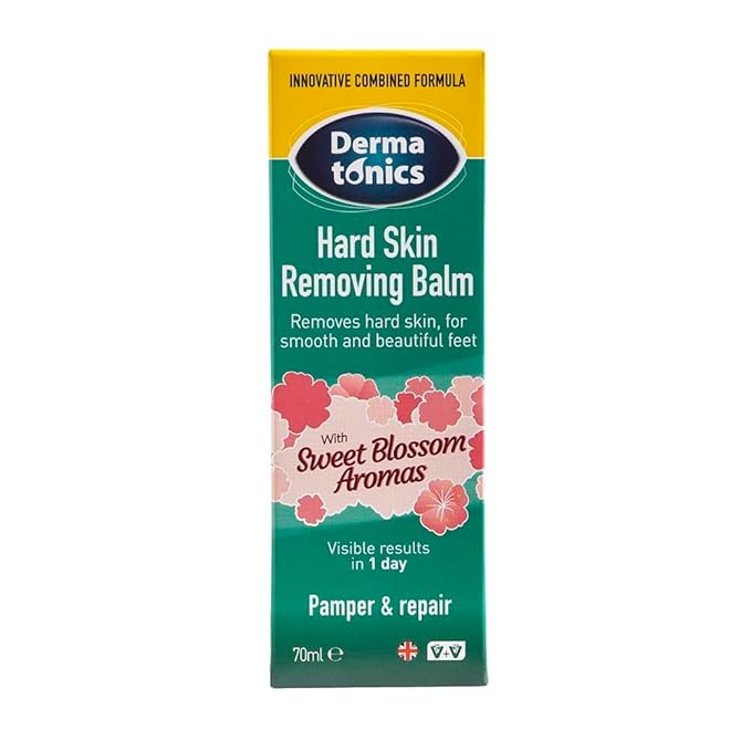 Dermatonics 10% Urea Callus Removing Cream – Removes Hard Skin, Moisturizes and Rehydrates Racked, Rough, Dead and Dry Skin – for Feet, Elbows, and Hands, 2.37 fl oz. Tube, 3 Pack