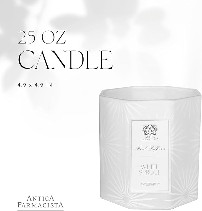 Antica Farmacista Three-Wick Candle - Decorative Home Candle - Long-Lasting & Premium Scented - Luxury Gift -
