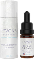 Levona Scent Essential Oils for Diffusers for Home: Miami Dreams Hotel & Home Luxury Scents Fragrance - Aroma Oil with Notes of Bergamot Oil & Pine Essential Oil -10 Ml Scented Oils for Diffuser