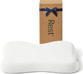 REST® Evercool® Cooling Pillow, Instant Cool-to-Touch Shell Fabric & Breathable Silicone Sponge Core for All-Night Temperature Regulation & Ergonomic Support, Medium Height, Arctic White