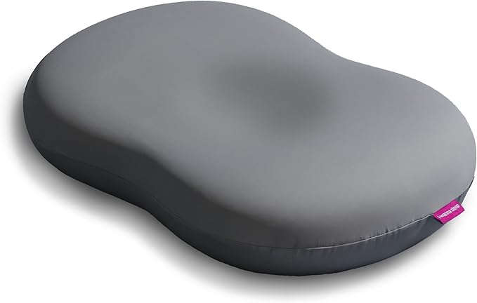 IWS I WANNA SLEEP Ergoblu Cervical Memory Foam Neck Pillow – Ergonomic Pillow for Neck Pain Relief, Stomach & Back Sleeper Support, Extra Cooling Pillowcase, Orthopedic Neck & Spine Support