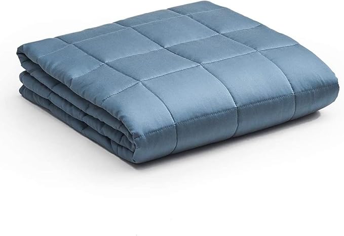 HomeSmart Cooling Weighted Blanket Queen Size 30 lbs, Designed with Hi-Tek Stay Cool Fabric On Both Sides of The Blanket, Machine Washable, Perfect for Couples