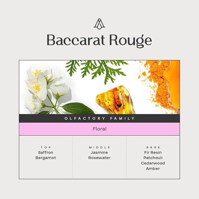 AromaPlan Natural luxurious Room Spray & Car Fragrance Kit, Inspired by Bacc. Rouge-Concentrated, Non-Toxic, Odor Eliminator & Long Lasting- Spray Air Freshener- Home,Car - 5 Star Hotel (100&30 ml)