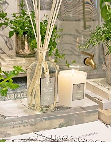 Antica Farmacista Home Ambiance Diffuser - Long-Lasting Reed Scent Diffuser - Luxury Room Freshener Gift - Ironwood, 16.9 fl oz
