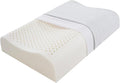 Nature Latex Foam Pillows, Cervical Pillow for Neck and Shoulder Pain Relief, Ergonomic Contour Bed Pillow, Medium Firm for Side Sleep Stomach Sleeping and Back Sleeper(23.6"×15.7"×3.7"/4.5")