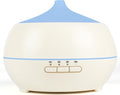 HAPPTWS 500ML Essential Oil Diffuser - BPA Free Ultrasonic Aromatherapy Diffuser, with 7-Color Lights - Waterless Auto Shut Off - Milky white