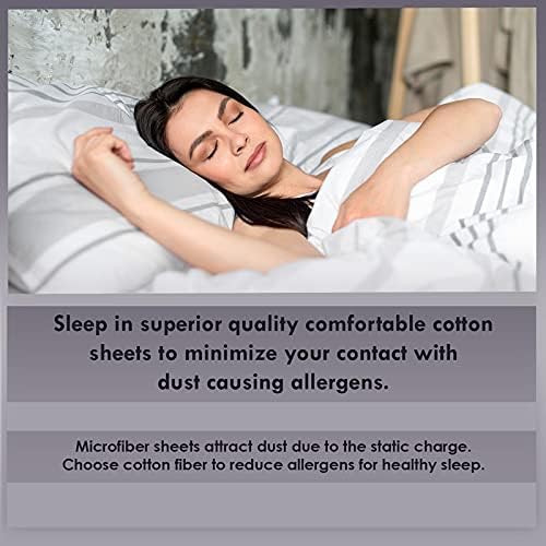 Pizuna Pure 100% Cotton Crisp Sateen Sheets King Size - 800 Thread Count, Long Staple Cotton - 15" Deep Pocket - Combed Black Cotton Sheets King