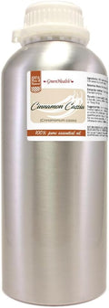 Cinnamon Essential Oil (Cassia) - 32 fl oz - 100% Pure Essential Oil - Aluminum Bottle - Greenhealth