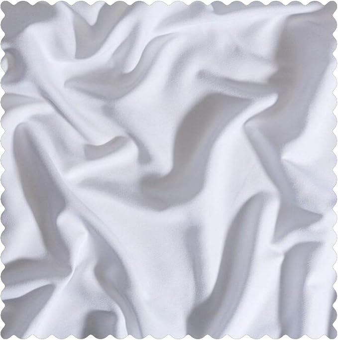 PeachSkinSheets Night Sweats: The Original 1500TC Soft King/Cali King Duvet Cover Set Classic White