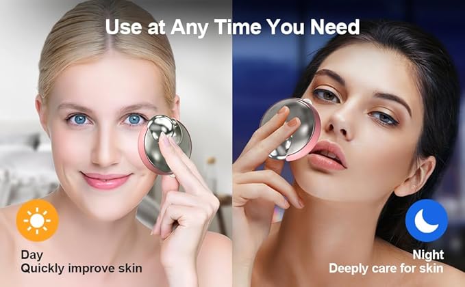 Facial Roller, Ice Globes for Face and Eyes 360° Rotating