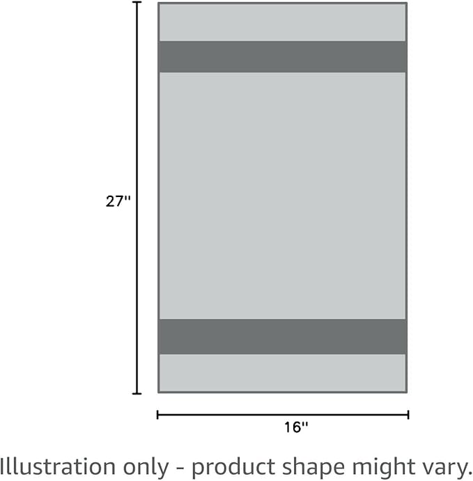 Towel Supercenter 16X27 Cotton Hand Towels (24Pack) for Salons, Golf Course (Charcoal Grey)