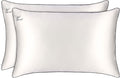slip The Original Just Married Pillowcase Set | 100% Pure Mulberry Silk | Soft & Smooth for a Luxurious Sleep | Includes 2 Pillowcases, Prevents Hair Breakage, Skin Friendly